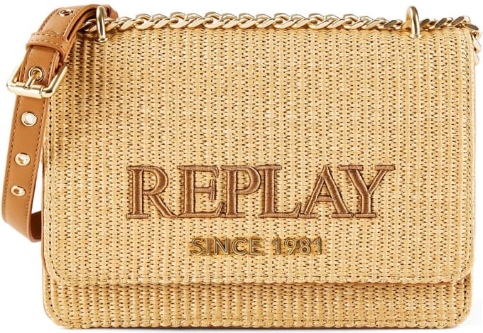 REPLAY schoudertas Crossbody Bag Sand beige