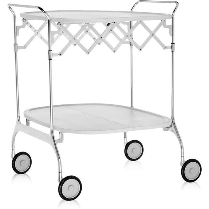 Kartell - Gastone trolley - wit