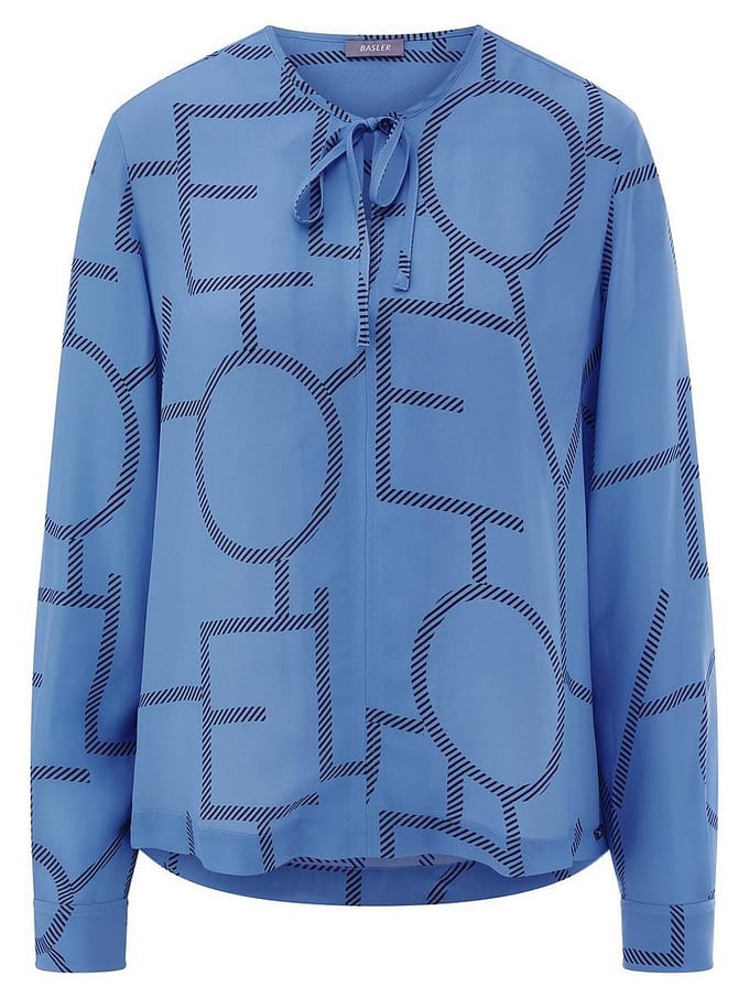 Blouse Van BASLER blauw