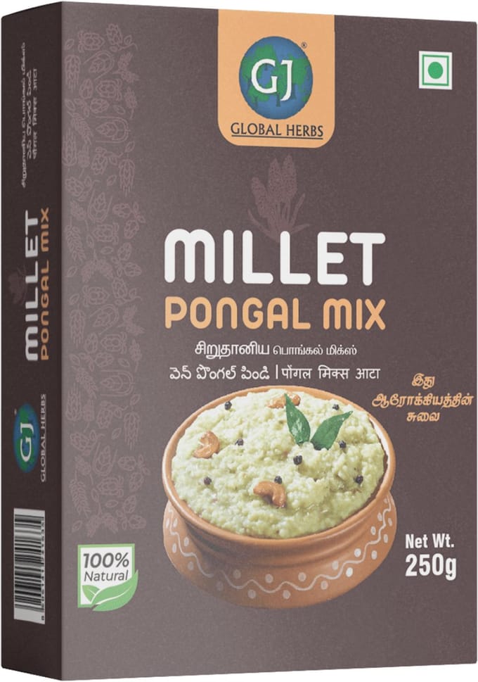 GJ - Gierst Pongal Mix - 3x 250 g