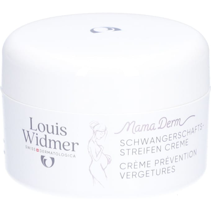 Louis Widmer MamaDerm Creme tegen Striemen Licht Geparfumeerd 250 Crème