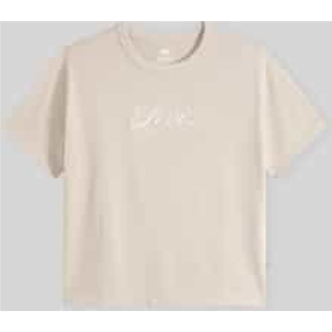 relaxd fit t-shirt van pure katoen met labelstitching