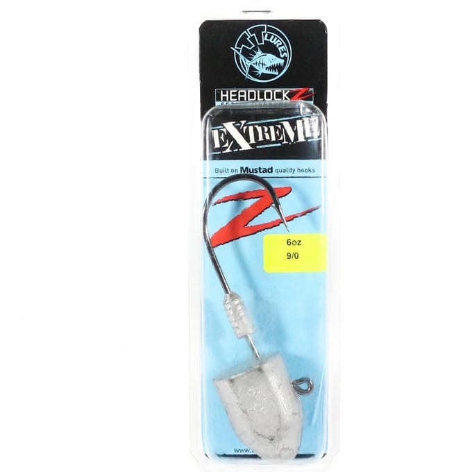 Tackle Tactics TT Headlockz Extreme Tête plombée 6 oz 9/0 1/paquet (3962) white