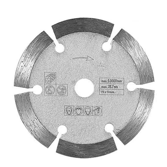 3 inch Dolomiet Zaagblad 75*1.2*10mm Slijpschijf Zaagblad Haakse Slijper Zaagblad voor Snijden veelkleurig