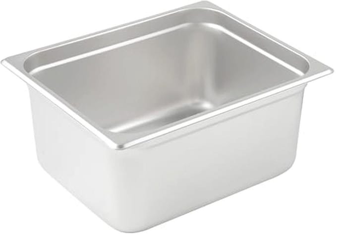 Anti-blokkerende stoompan 6 inch - Medium roestvrij staal