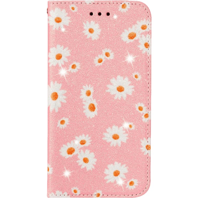 Comfycase Samsung Galaxy S20 Daisy Hoesje Roze