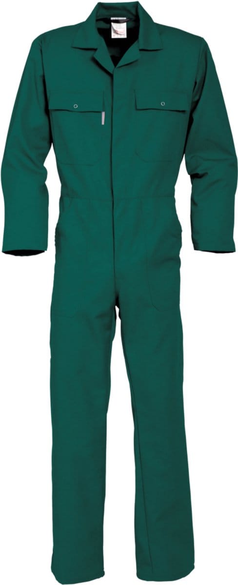 HAVEP Overall drukknoop Basic 2096 - Flessengroen - 49
