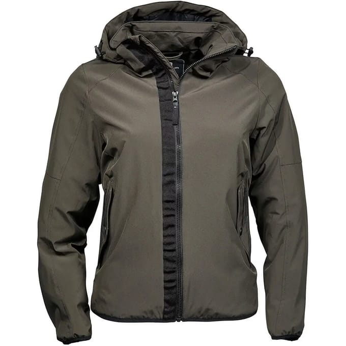 Tee Jays - WomenÂ´s Urban Adventure Jacket - Dark Olive maat L