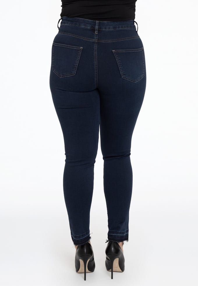 YOEK Dames Jeans jeans high waist