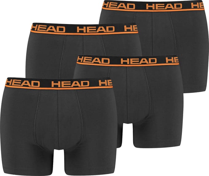 BOXERS Set van 4 hoofd-basisboxerbroeken voor heren, ondergoed, ondergoed