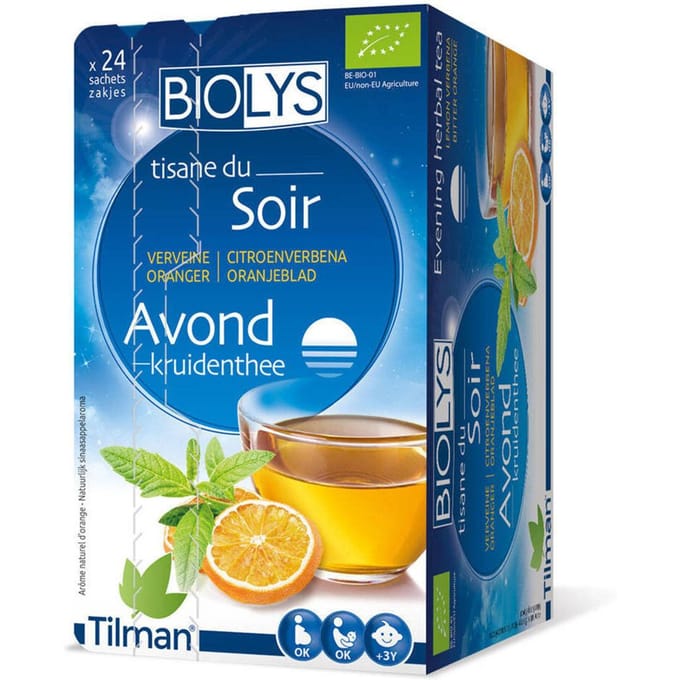 Biolys Citroenverbena - Oranjeblad 24 Filterzakje