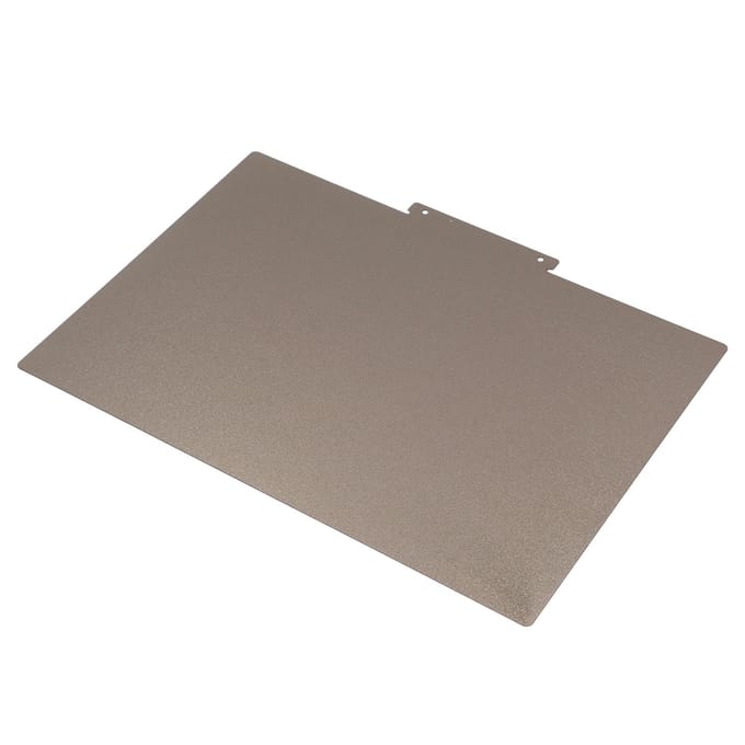 Plaque de construction pour imprimante 3D, 254 x 368 mm, épaisseur 0,5 mm, double face, pour Raise3d E2 gray