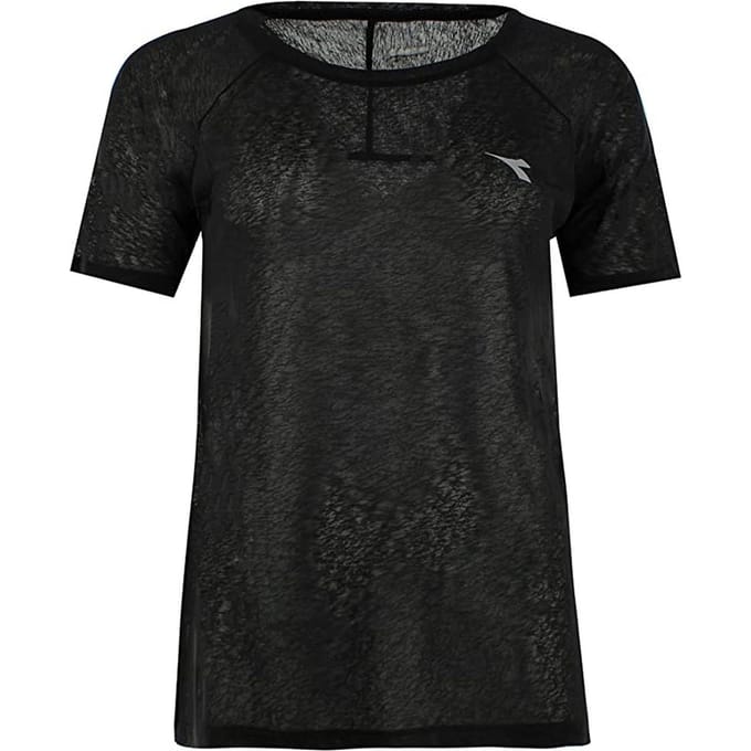 Diadora Active Dames Zwart T-Shirt