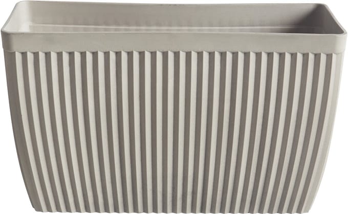 SISAL - Bloempot - Beige - 73 x 32 cm - Steenmengsel