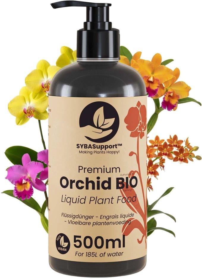 SYBASupport - Orchideeën Voeding 500ml - Vloeibare Orchideeënmest incl. Doseerpomp