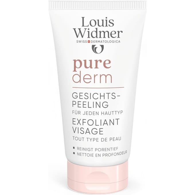 Louis Widmer Purederm Gezichtspeeling Zonder Parfum 50ml