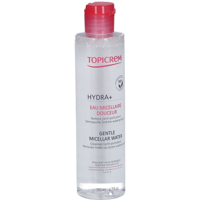 Topicrem Hydra+ Zacht Micellaire Water 200 Gezichtswater