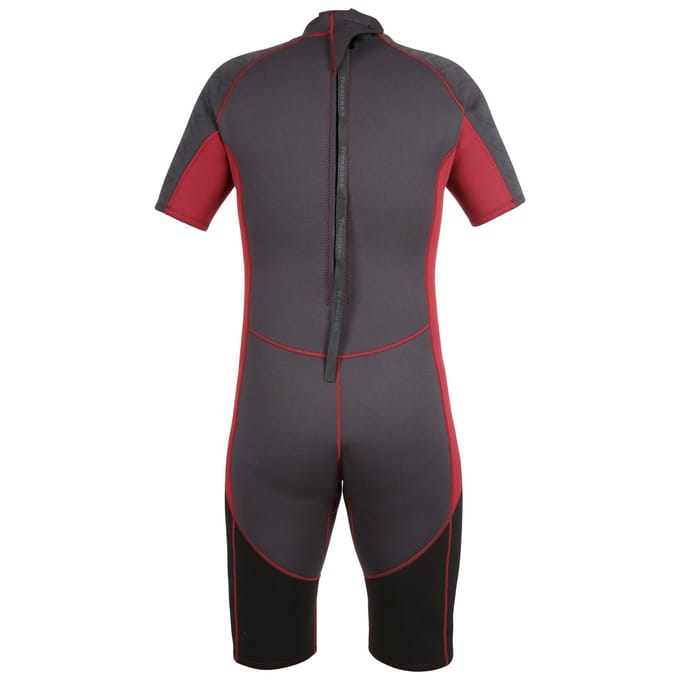 Trespass Heren Argon Wetsuit (Zwart/Rood)