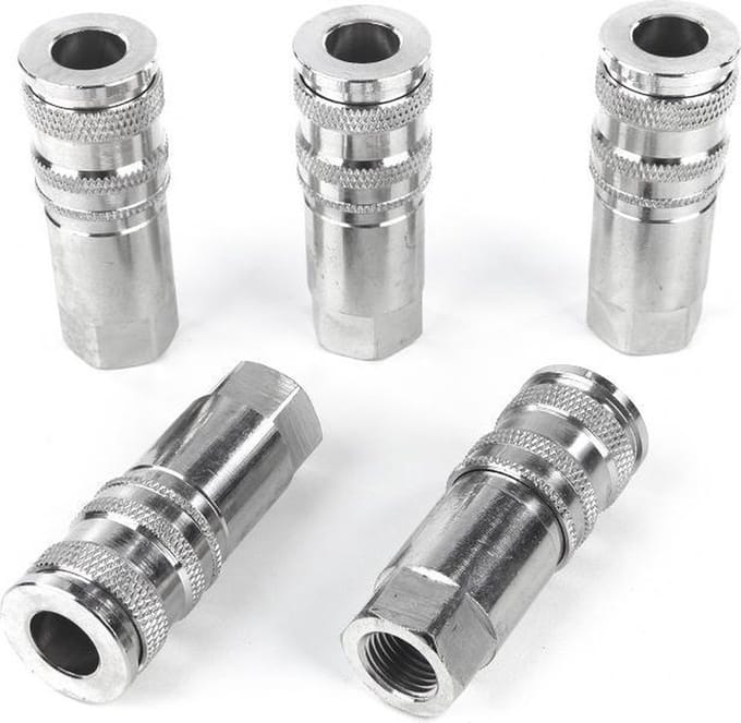 5 x Euro - Orion Snelkoppeling 1/4'' Inwendig Draad