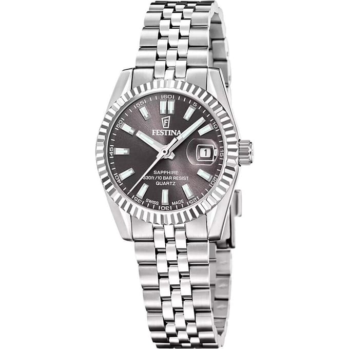 Festina Swiss Made F20087/6 Classic Steel Horloge