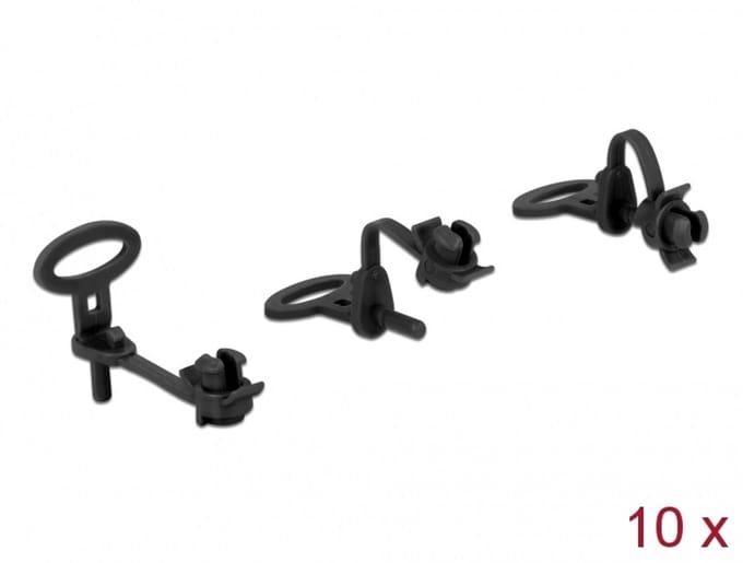 Delock Spacer for PCB black 10 pieces