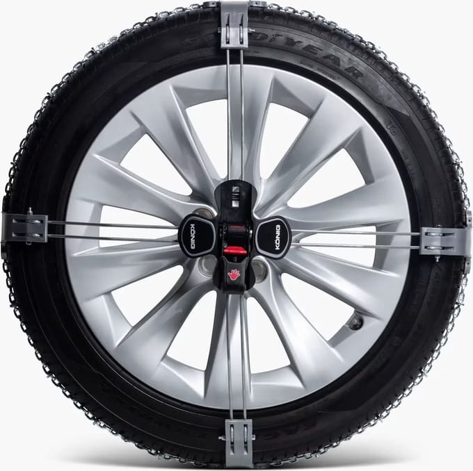 19 inch Sneeuwkettingen Tesla Model S 2012-2021 König K-Summit K45 Exterieur Accessoires