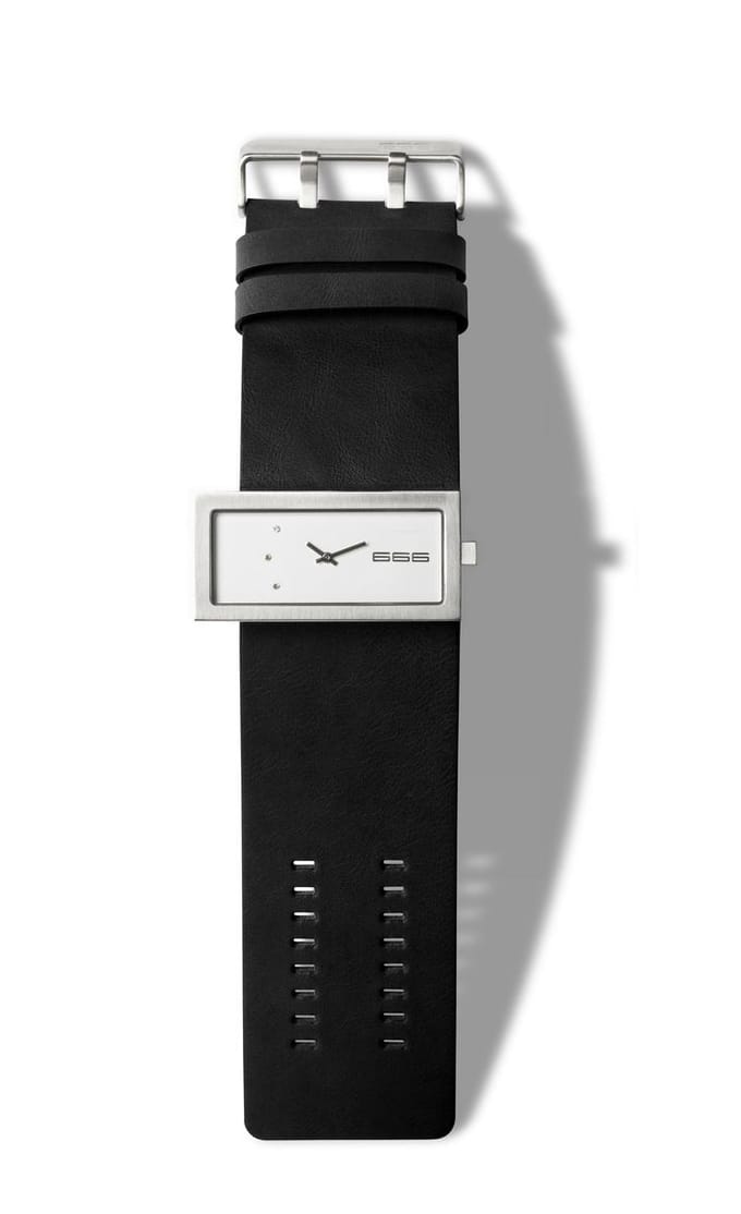 Horloge 666BARCELONA 666-132. Kwarts, Kleur wit. Vrouw. gray