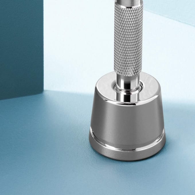 Scheerstandaard - Scheermes houder - Veiligheidsscheren - Roestvrij staal - 1.3cm opening - Zwart
