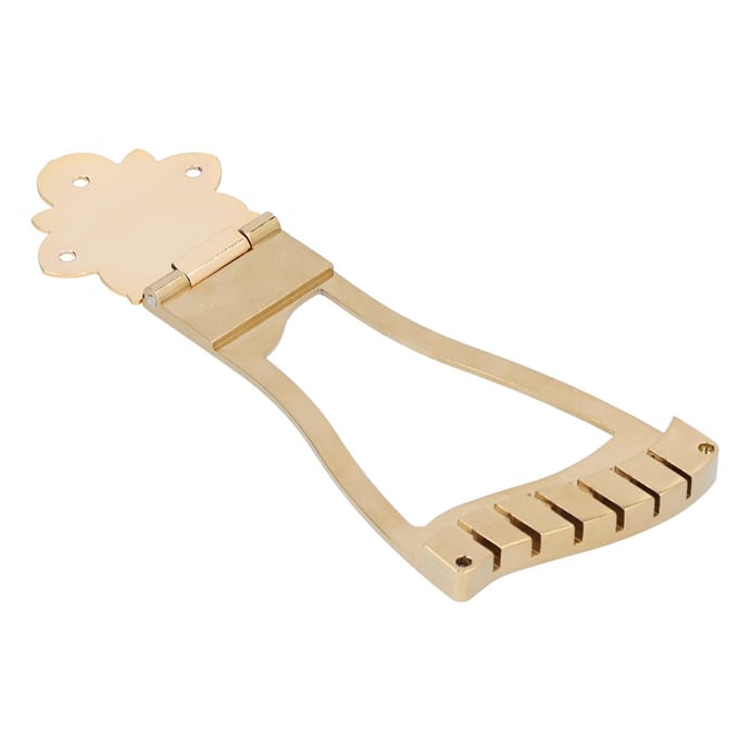 Cordier de pont de remplacement pour guitare jazz électrique Accessoires d'instruments de musique Or noir