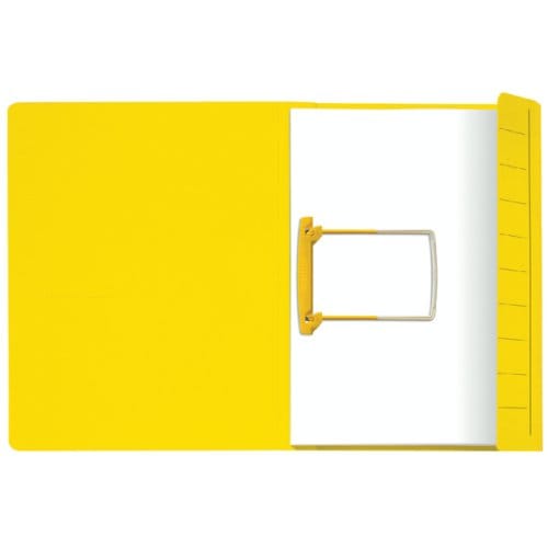 Clipmap Secolor Folio 100% gerecycled karton 250gr geel