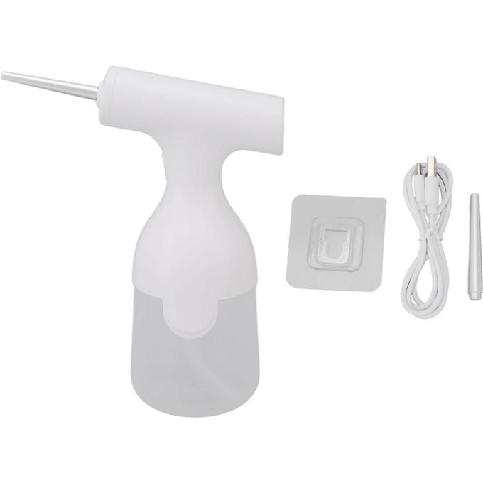 Distributeur de Savon Moussant Grande Capacité Multi-Usage Humanisé Électrique Flacon Pompe Moussante pour white