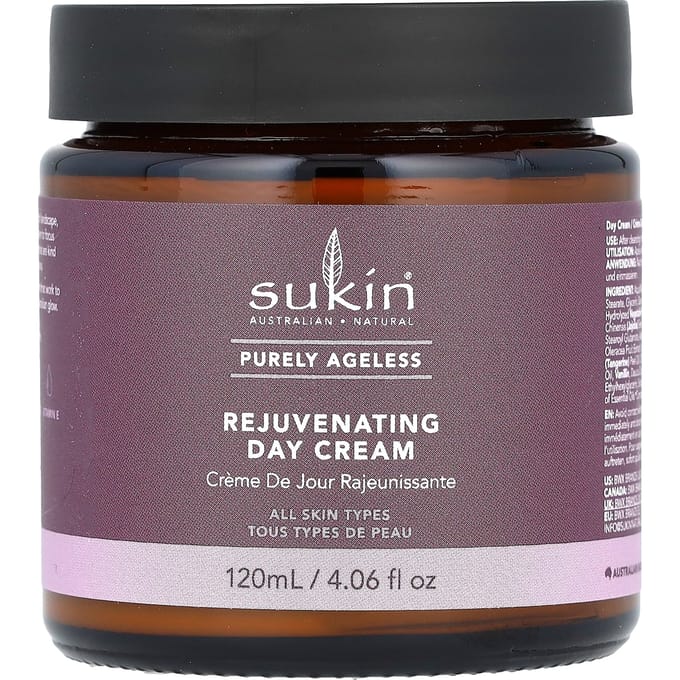 Sukin, Purement Sans Âge, Crème de Jour Régénérante, 120 ml (120 ml) black