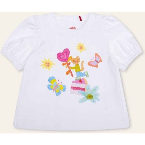 Oilily Tubby T-Shirt- maat86/24m Bright Wit