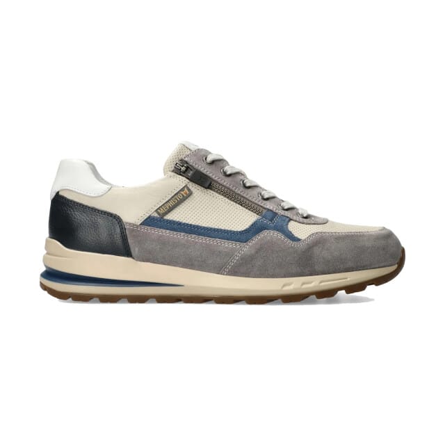 Mephisto Bradley - heren sneaker - Grijs - maat 43 (EU) 9 (UK)