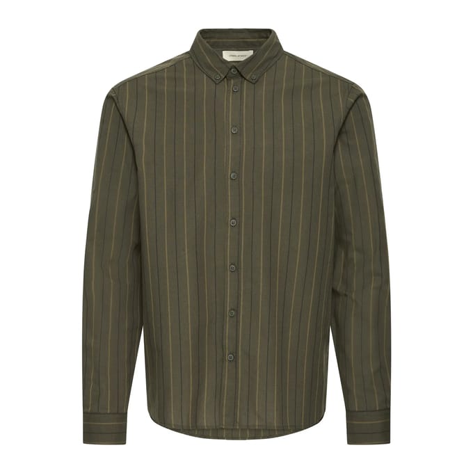 Blend - BHADAS SHIRT OXFORD STRIPE - Heren - Lange mouwen shirts