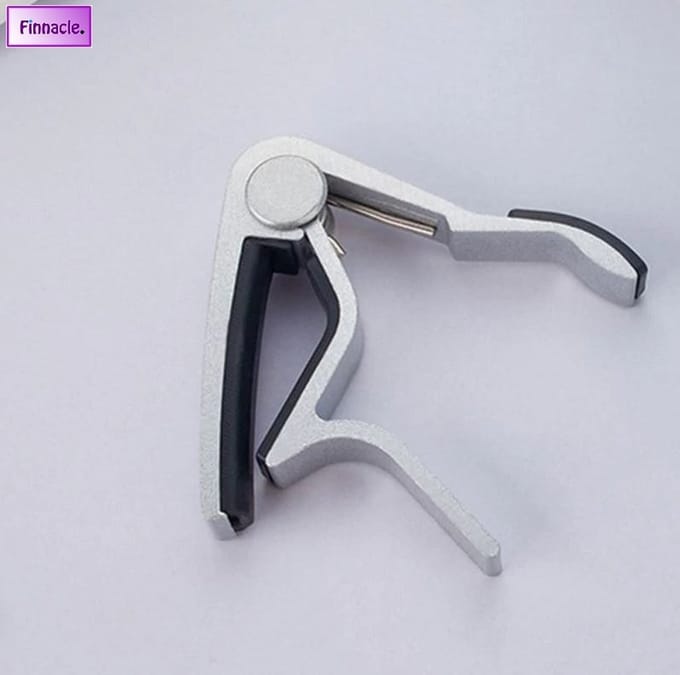 Finnacle - Speelgoedinstrument - Gitaar Capo met grip - Zilver