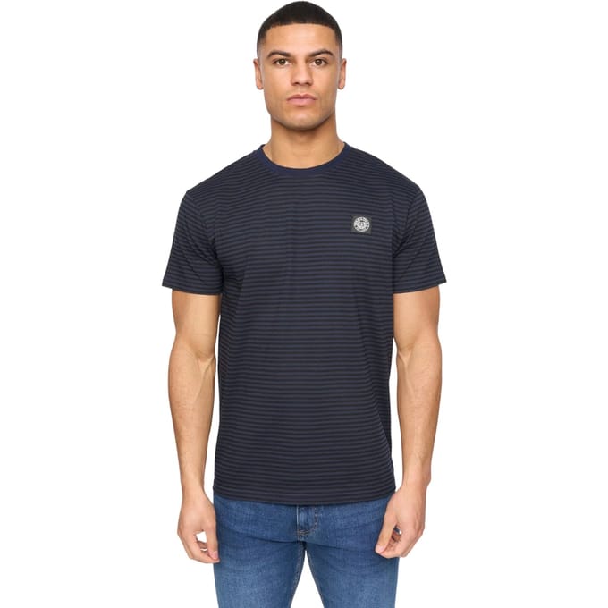 Henleys Heren Henbrett T-Shirt (Marine)