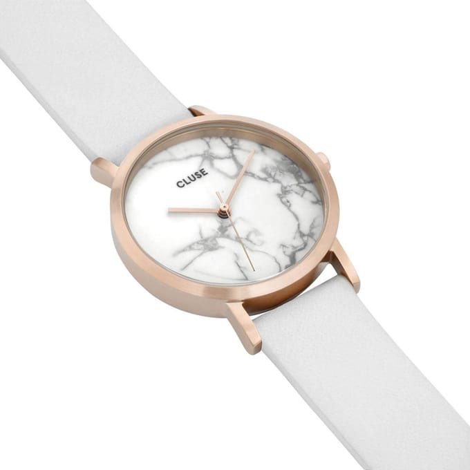 Horloge CLUSE CL40110. Kwarts, Kleur wit. Vrouw. white