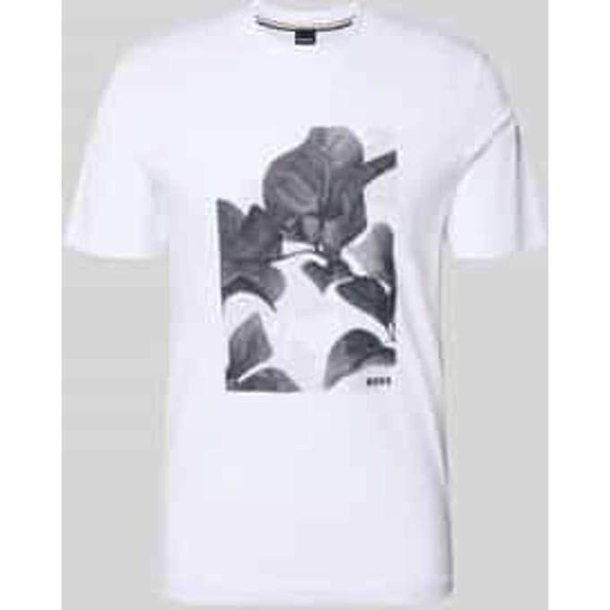 regular fit T-shirt van puur katoen model 'C-THOMPSON 239'