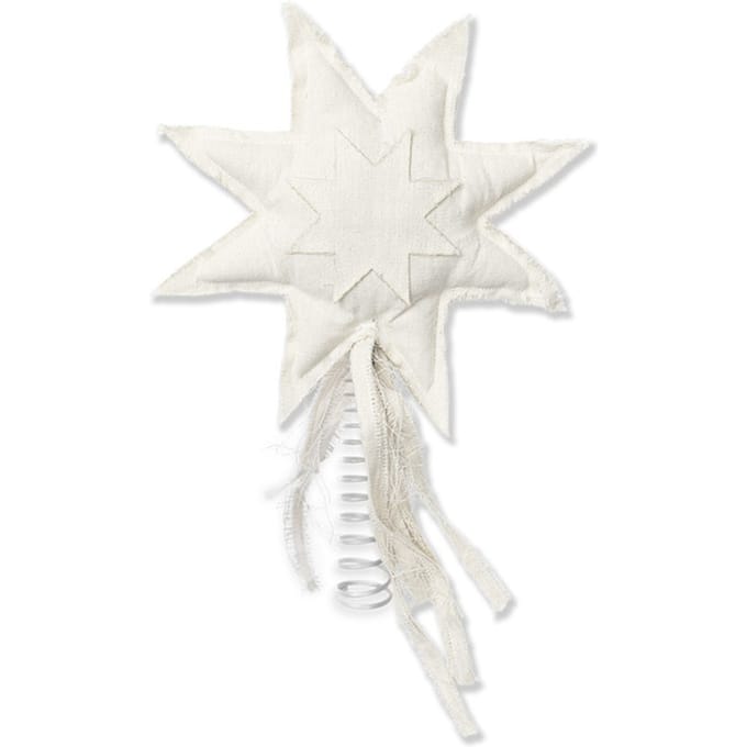 Ferm Living - Vela Sterren Kerstboom Top - beige
