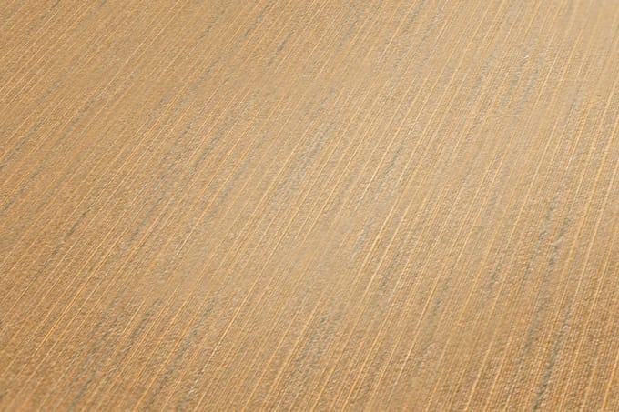 Ton sur ton behang Profhome 306833-GU textiel behang gestructureerd tun sur ton mat oranje 5,33 m2