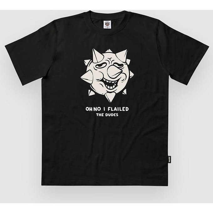 The Dudes I Flailed Classic Standard T-Shirt zwart