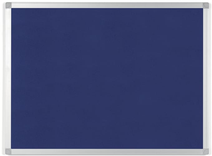 Bi-Office Viltbord AYDA, 60 x 45 cm, blauw