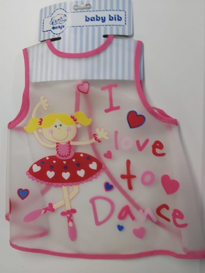 Dirkje - Slab - Schilderschortje - Bavet -  Rose - I love to dance