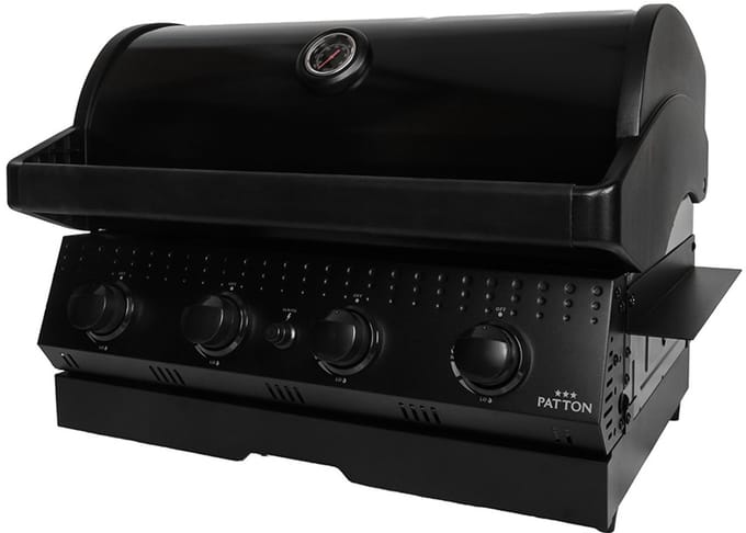 Patton Opus Inbouw Gasbarbecue - 3 Branders + Searbrander