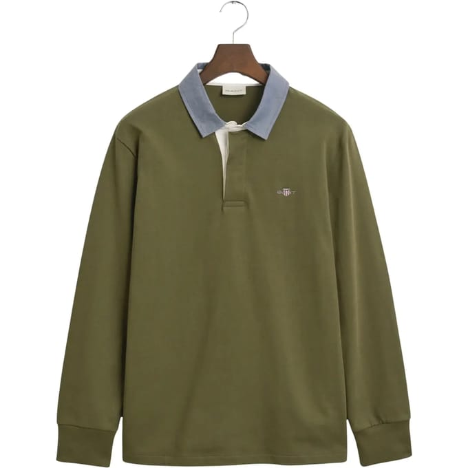 Polo met lange mouwen Gant