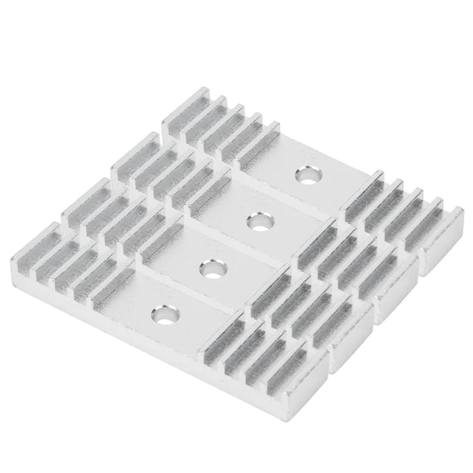 4 stuks distributieriem bevestigingstand aluminiumlegering oxidatiebehandeling 3D-printer onderdeel 15 x 70 mm white