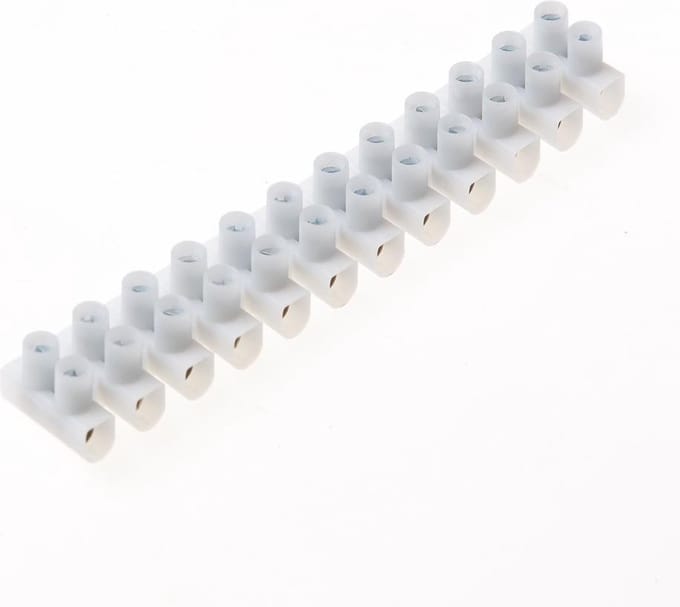 Kroonstrip 12 polig pvc 6mm²
