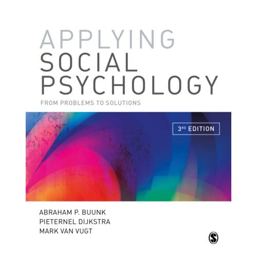 Applying Social Psychology - Buunk, Abraham P