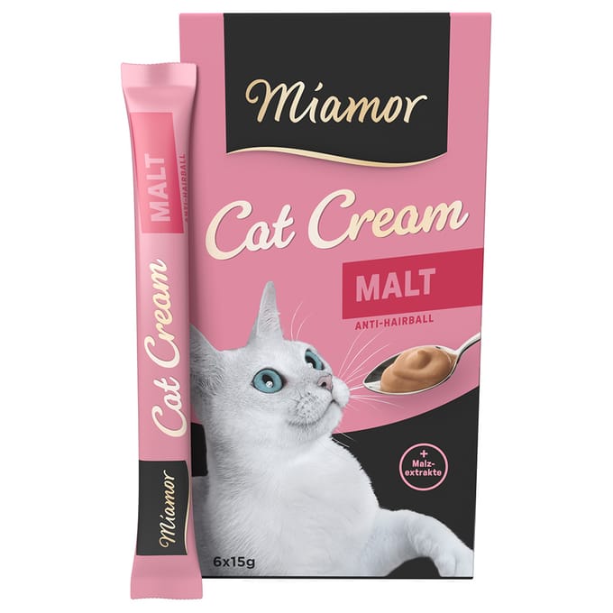 Miamor - Cream Snack 6x15g (verpakking van 11) - Mout-Crème